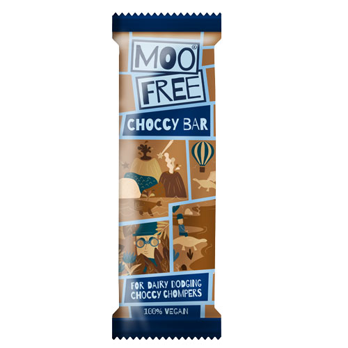 Moo Free Vegansk chokolade (lys) - Mælkefri Minibar