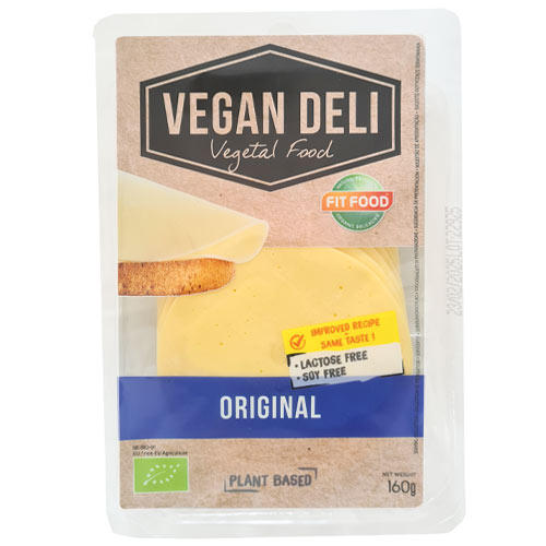 Vegan Deli - Økologisk vegansk åst i skiver - ORIGINAL