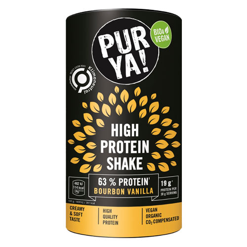 PurYa vegansk proteinpulver, vanilje, Øko