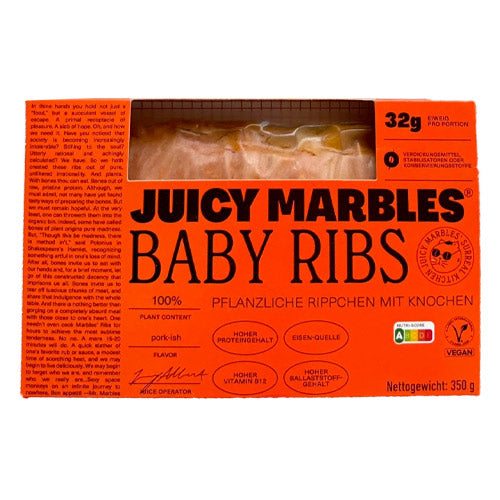 NYT: Juicy Marbles Ribs - Nu 350g. (10 dages holdbarhed fra leveringsdag)