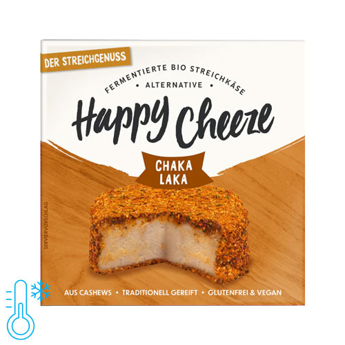 Dr. Mannah's / Happy Cheeze vegansk oste-alternativ - Chakalaka - Øko