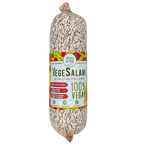 Vege Smak - Vegansk salami skærepølse, 400g