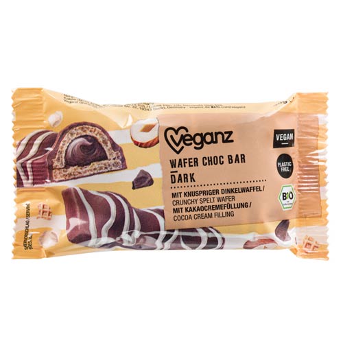 Veganz vafler med chokoladecreme - Øko