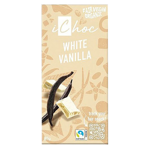 vegansk hvid chokolade køb online ichoc