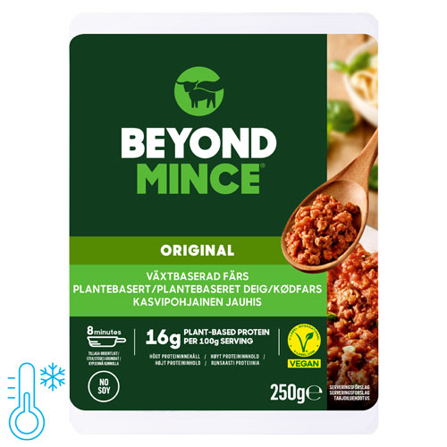 vegansk fars - plantefars fra beyond meat mince