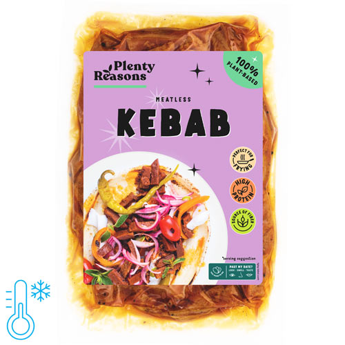 vegansk kebab - vegansk pizzatopping