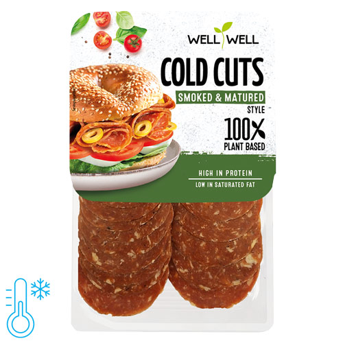 Vegansk salami i skiver - veganske pålægsskiver