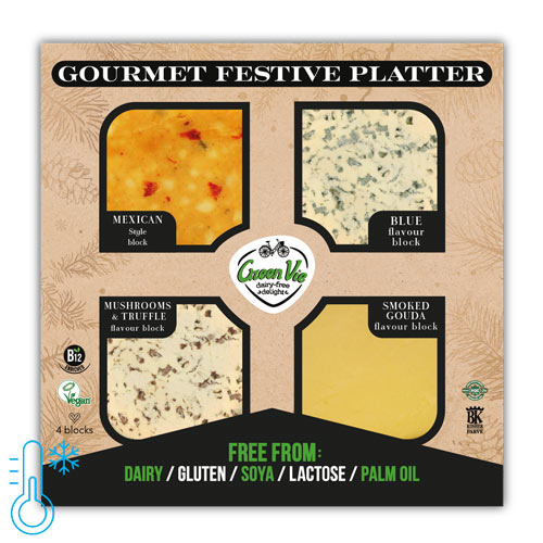 laktosefri osteplatte - vegansk ost