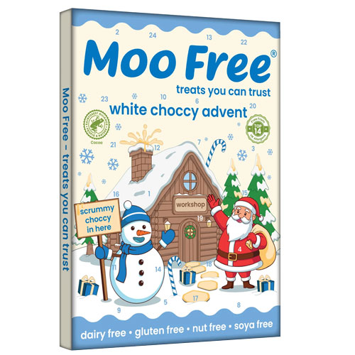 vegansk julekalender med hvid chokolade mรฆlkefri