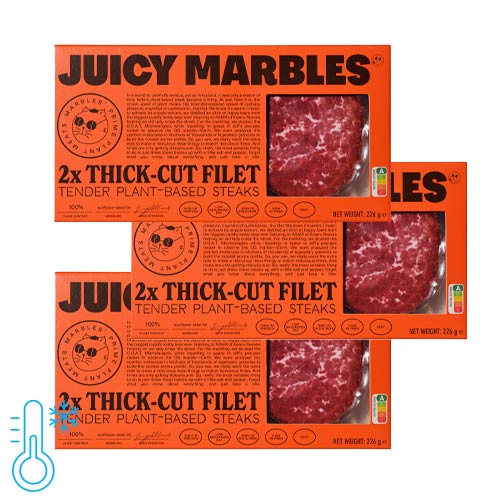 juicy marbles tilbud - veganske steaks