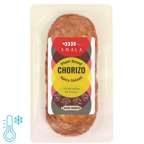 Amala - Veganske chorizo i skiver