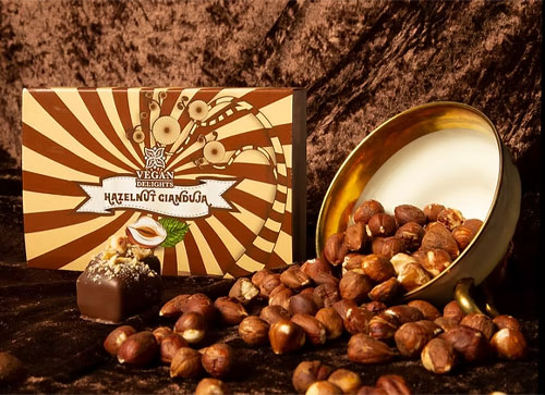 veganske praliner fyldte chokolader mælkefri
