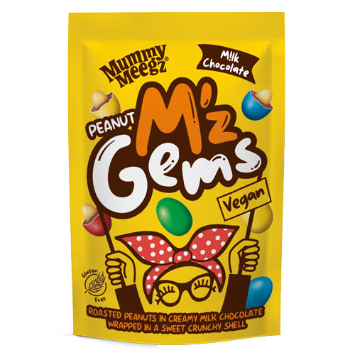 vegansk slik - mummy meegz chokoladepeanuts