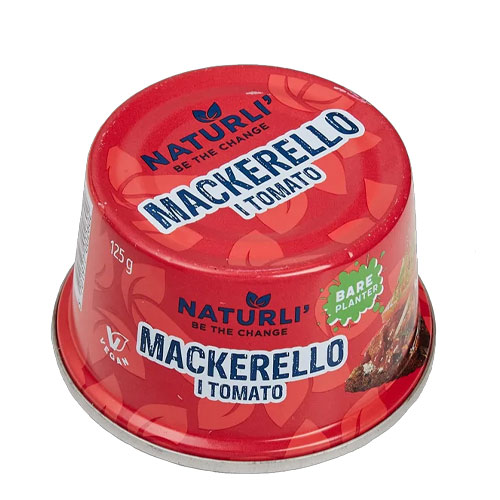 naturli makrel i tomat vegansk