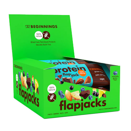 glutenfri snacks bar flapjack storkøb mælkefri proteinbar