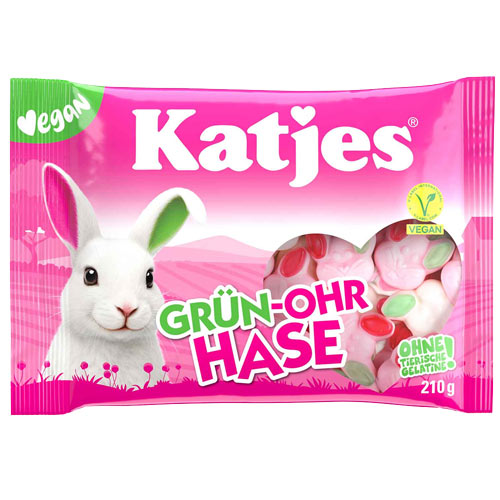 katjes vegansk slik - harer