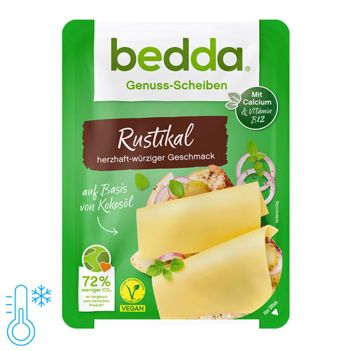 vegansk ost i skiver bedda rustikal