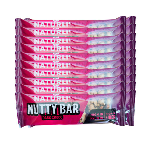 naturli storkøb nutty bars vegansk proteinbar