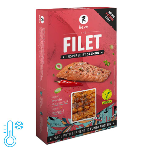 Revo - Vegansk fiskealternativ - lax asian fusion