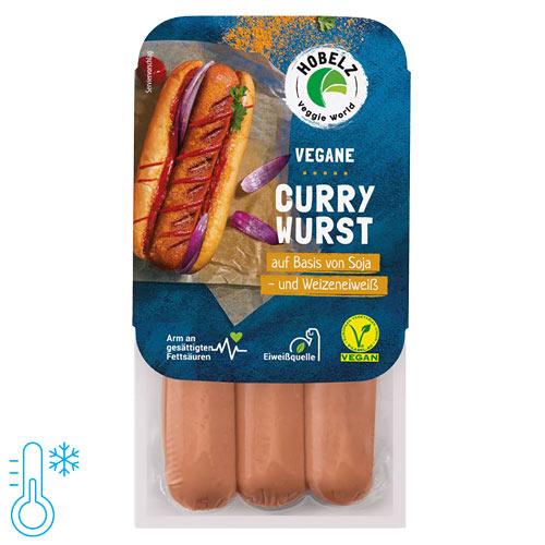 plantepølser fra hobelz - vegansk kødalternativ