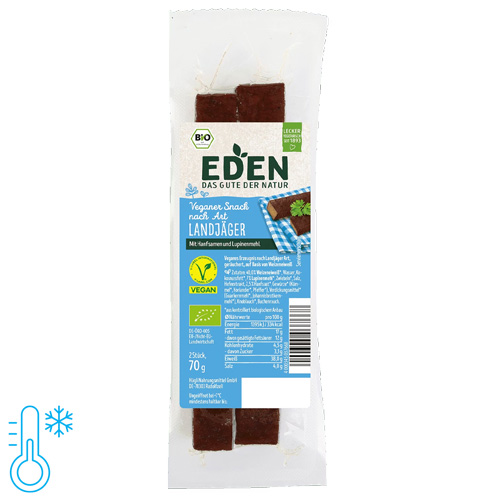 Veganske snacks med højt proteinindhold - eden