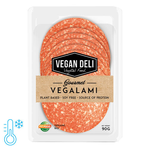 plantebaseret salami - vegan deli gourmet