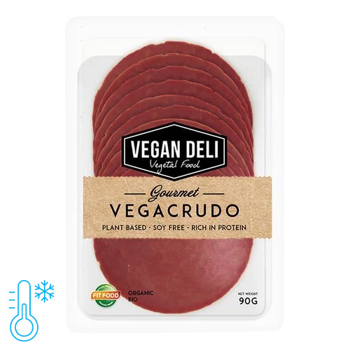 vegansk pålæg i skiver - vegacrudo
