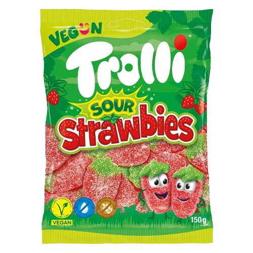 gelatinefri vingummi - trolli vegansk slik