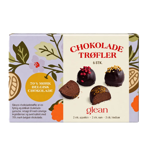 veganske chokoladetrรธfler glean