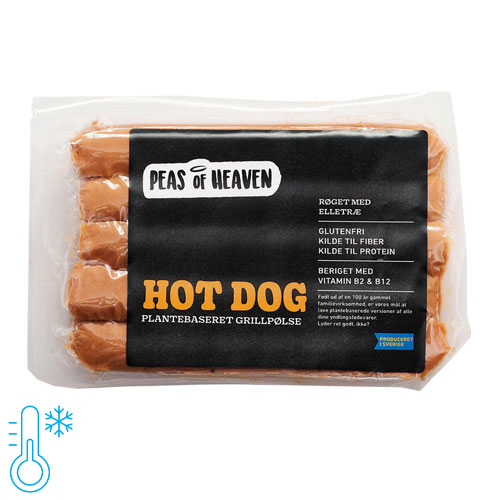 Peas of Heaven - Hotdogpølser, glutenfri
