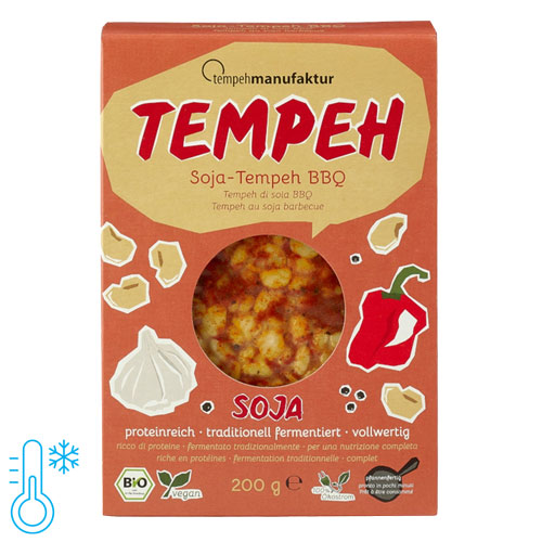 tempeh med bbq - vegansk grillmad