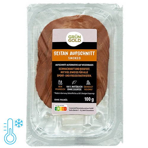 seitan pålægsskiver - vegansk pålæg