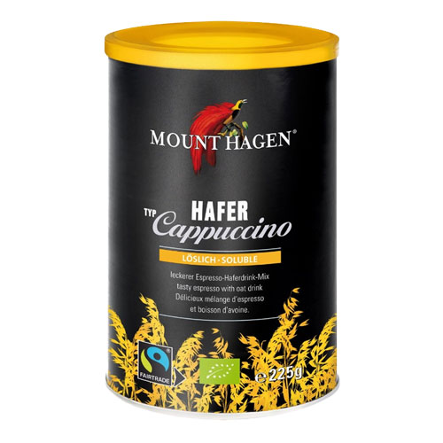 Mounthagen - Vegansk Cappuccino pulver, Fairtrade, Øko