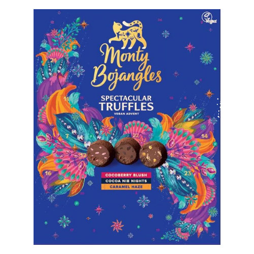 vegansk julekalender monty bojangles