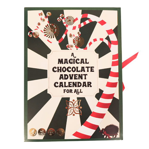 Vegan Delights - Julekalender med fyldte chokolader, mælkefri