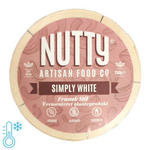 Nutty Artisan - Simply White (af cashewnødder), glutenfri, mælkefri