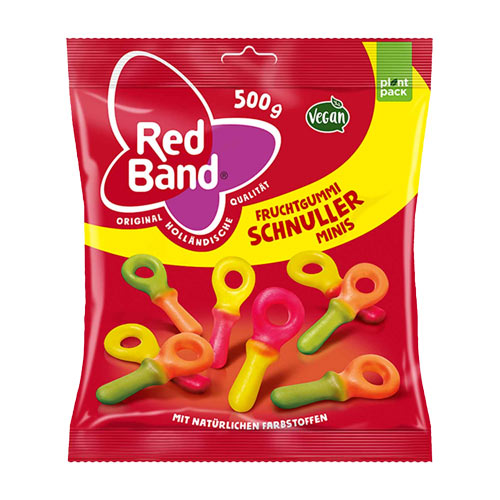 red band veganske vingummisutter - gelatinefri slik