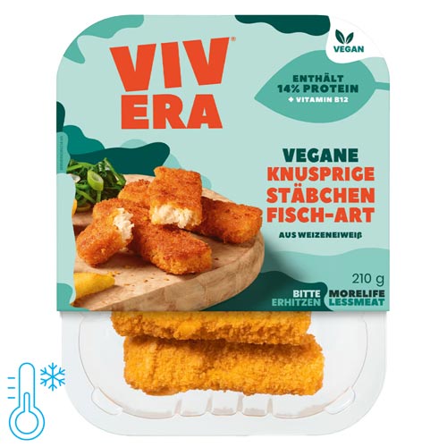 Vivera - Plantebaseret alternativ til fiskepinde - veganske fiskestave