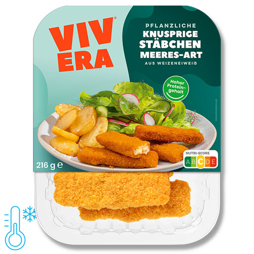 veganske fiskestave - fiskepinde uden fisk - vivera