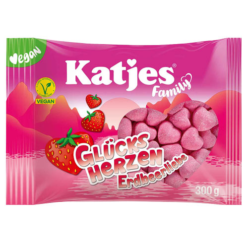 vegansk slik - katjes skumhjerter